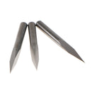 10Pcs 15 Degree 0.1mm Tip Tungsten Steel PCB Engraving Bits CNC Router Tool