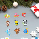 DIY Full Drill Round Cute Animals Diamond Painting Puzzle Children Stickers
