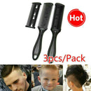 3x Barber Scissor DIY Hair Cut Styling Razor Comb Hairdressing Thinning Trimmer.