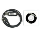 Program Software CD & USB Programming Cable for Baofeng UV-5R BF-888S Radios New