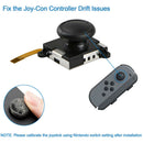 13pcs Joystick Kit Thumb Stick Caps Alloy Steel Tri Wing Game For Switch Joy Con