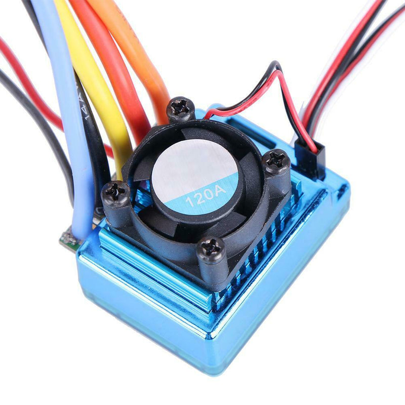 Brushless 120A Sensor Large Current Speed Controller for 1:8 1:10 RC Car SN9F