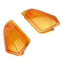 (1PAIR) Motorcycle Front Turning Signal Light Lens Amber for Kawasaki ZZR250