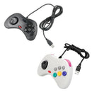 Gamepad Usb Classic Style Wire Handle For All 16-Bit Md Games From Sega Bla