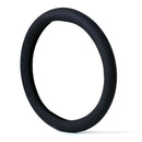 14"-16" Black Soft Silicone Car Auto Steering Wheel Cover Skidproof Odorless Eco