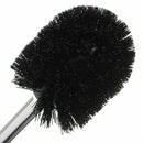 Black Stainless Steel Wc Bathroom Toilet Cleaning Brush Head Round Gift Met Z2M6