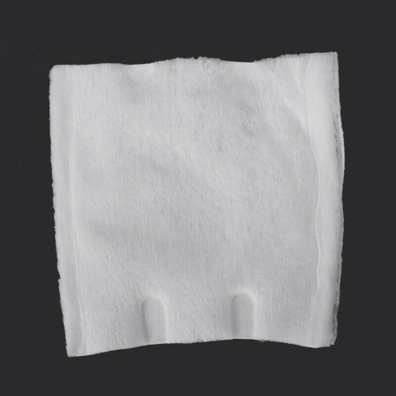 100 Pcs White Rectangle Facial Clean Bag Type Cotton Pads T2I7