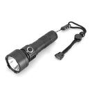 Outdoor Portable 1000LM T6 LED Flashlight USB Charging Lights Torch Lamp