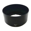 58mm HB-77 Bolted Vented Lens Shield Cover Hood For  Camera - Black