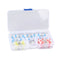 50Pcs 2:1 Heat Shrink Tubing Sleeve Sleeving Heat Shrink 4 Terminal Types