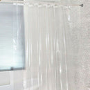Transparent Shower Curtain 180*200cm EVA Waterproof Bathroom Home Bath Sh TMF