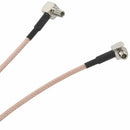8 inch SMA Female to Y type 2 X TS9 Angle Male Connector Splitter Combiner CH6P9