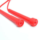 Skipping Rope PVC Adjustable Jump Rope Training Exercise Equipment (Red) A