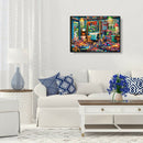 5D DIY Full Drill Diamond Painting Sewing Room Cross Stitch Embroidery Kit