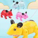 Electronic LED Music Walking Mouse Toys Kids Educational Toys Random Color