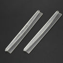 8x Clear Car Door Edge Scratch Guard Moulding Trim DIY Protector Strip