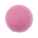 10Pcs PU Foam Sponge Golf Training Aids Soft Balls Golf Practice Balls Pink