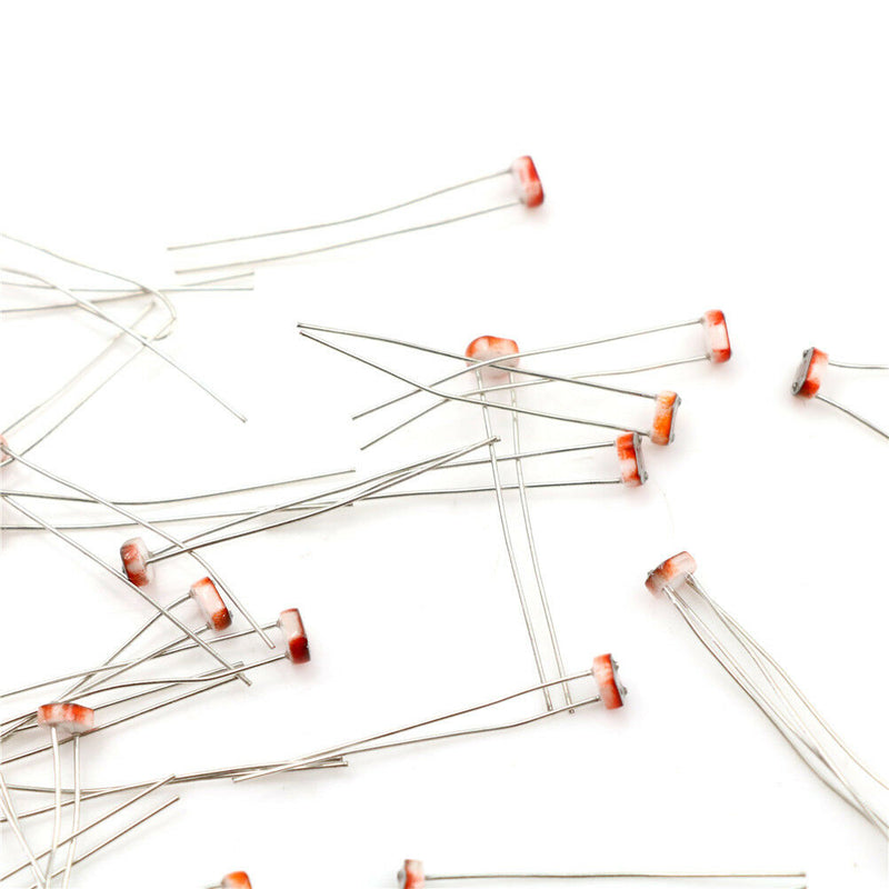 30PCS Photoresistor GL5516 LDR CDS 5mm Light-Dependent Resistor Sensor Ardui Fw