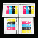 4pcs Down Jacket First Aid Repair Patch Kit with Cutted Templates for Sleeping