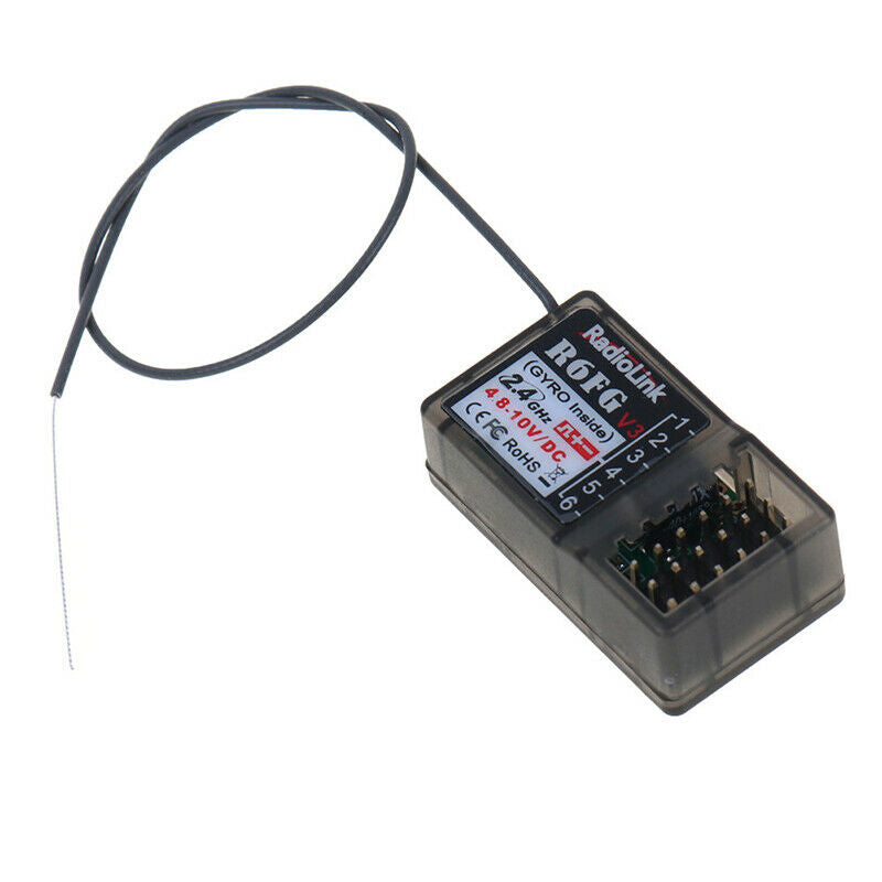 2.4GHz 4CH R6fg Receiver gyro inside for Radiolink RC4gS/R6FG TransmitterBX