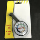1X Car Wheel Tire Air Pressure Gauge Meter Tyre Metal Tester for Bike Motor hot