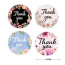 500pcs Merry Christmas Stickers Envelope Gift Thank You Cards Package Seal SEAU