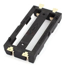 Plastic double 18650 Battery holder Black