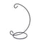 20 Piece 23cm Black Iron Hanging Plant Stand Holder Landscaping Garden Decor