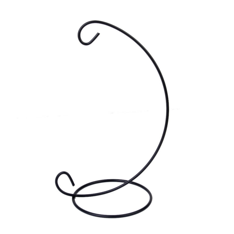 20 Piece 23cm Black Iron Hanging Plant Stand Holder Landscaping Garden Decor