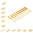 10Pcs 3mm Slotted Spear Head Tungsten Carbide Drill Bit for Mirror Ceramic