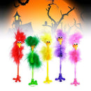 Halloween Theme Ballpoint Pen Feather Ballpoint Ball Pen New Writing Statio L8Y8