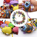 Funny Cat Chew Toys Colorful Canvas Mouse Mice Catmint Catnip Stuffed Cat T U5I9