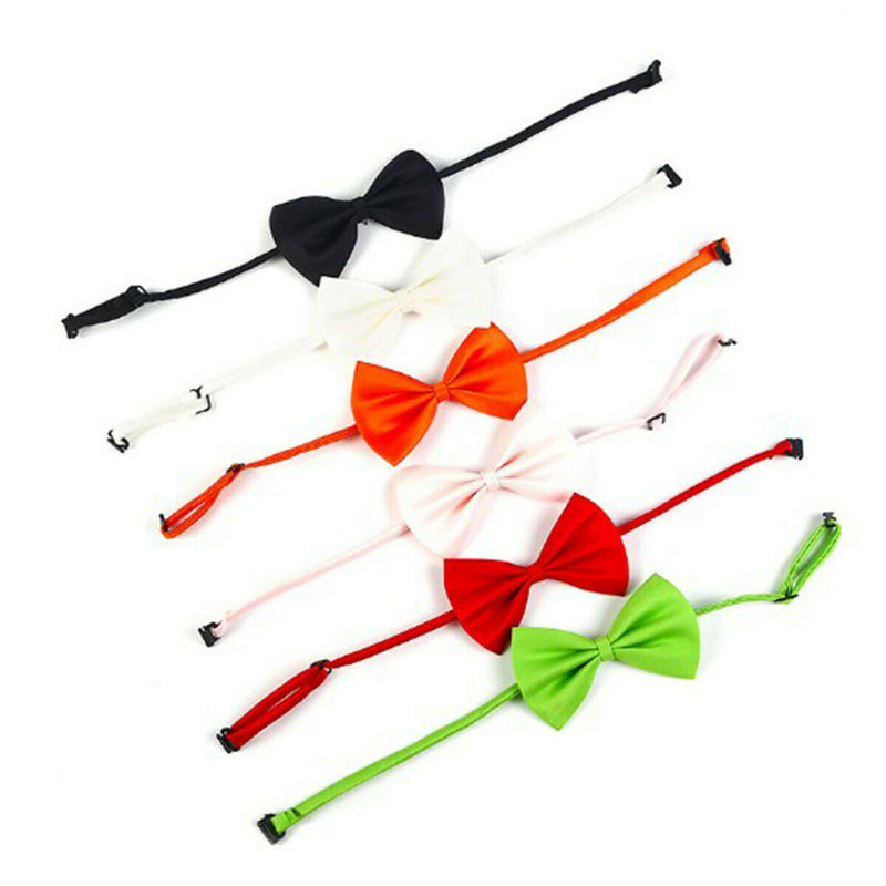 50Pcs Colorful Pet Dog Puppy Necktie Bow Tie Ties Collar Grooming Out Lot Gift