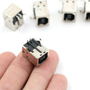10Pcs USB Female Type-B Port 4-Pin Right Angle PCB DIP Jack Socket&lJ Gn