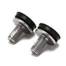 2pcs cycle bike bicycle capless bottom bracket axle crank arm bolts m8 screwB Ew