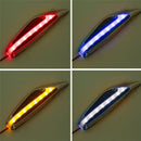 2X Blade Steering Light Fender Side Marker Light Car LED Turn Signal Lamps&S