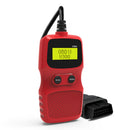 V300 OBD2 Scanner Backlit LCD Display OBDII Auto Car Diagnostic Tool (Red) A