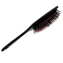 Professional Black Paddle Cushion Hair Massage Brush Hairbrush Comb J9G4