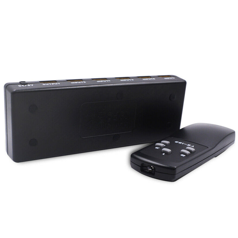 Mini 5 Port 1080P HDMI Switch Switcher Selector With
