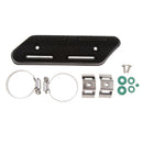 Motorcycle Exhaust Link Pipe Heat Shield Link Tube Protector Cover Pad Black
