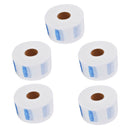5 Rolls Professional Disposable Neck Ruffle Paper Strip Tissue For Salon Beauty