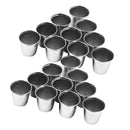 10pcs 12x13mm Finger Thimbles Metal Sewing Grip Protector Pin Needle Shield