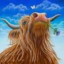 5D Full Drill Diamond Painting Animal Yak Rhinestone Bead Mosaic (B2294)