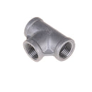 1/2" Tee 3 way Female Stainless Steel 304 Threaded Pipe Fitting NPTG~ï¼ˆ