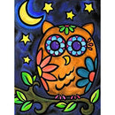 5D DIY Full Drill Diamond Painting Owl Cross Stitch Mosaic Craft Kit (0549)