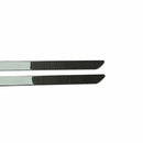Door Sill Cover Panel Step Protector Guard 49CM 2pc Carbon Fiber Car Scuff Plate