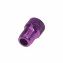 Presta to Schrader Bike Wheel Tire Valve Converter Adapter Purple