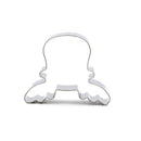 christmas reindeer head cookie cutter biscuit metal mold tool stainless steelV3