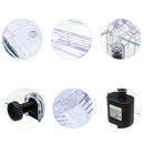 Fishes Breeding Box Shrimp Hatchery Aquarium Isolation   Tank Incubator Clear