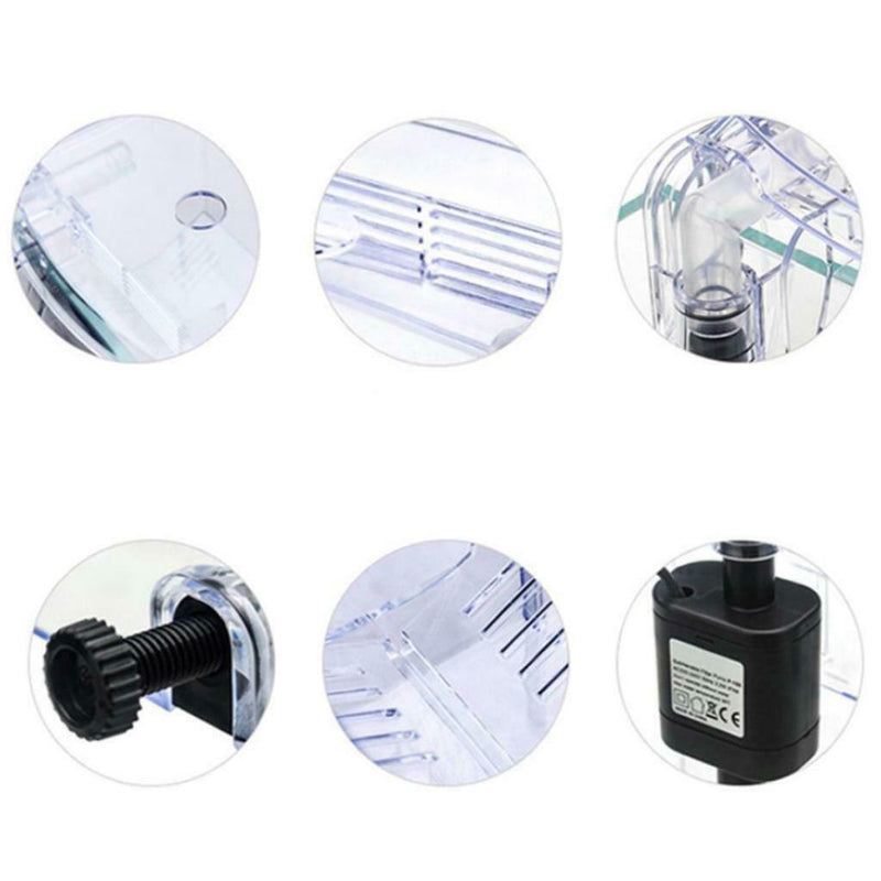 Fishes Breeding Box Shrimp Hatchery Aquarium Isolation   Tank Incubator Clear